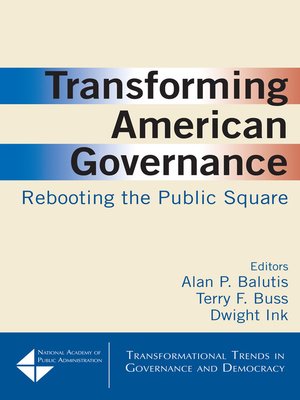 cover image of Transforming American Governance